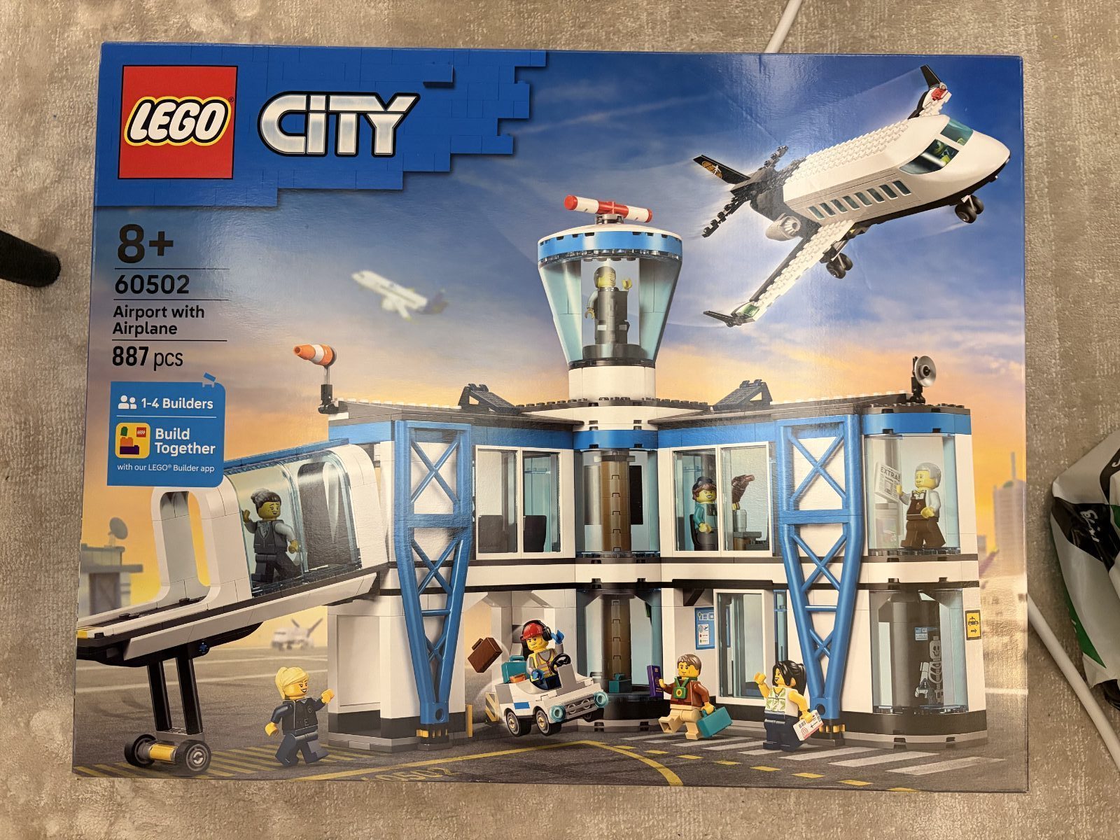 LEGO City Flygplats med flygplan 60502